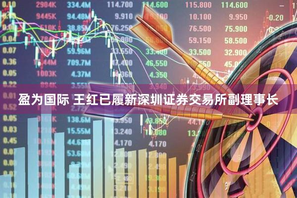 盈为国际 王红已履新深圳证券交易所副理事长