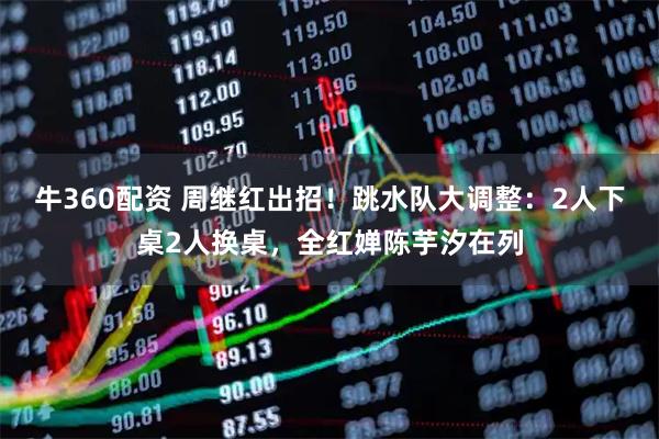 牛360配资 周继红出招！跳水队大调整：2人下桌2人换桌，全红婵陈芋汐在列